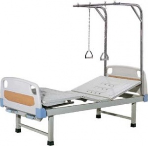 Кровать медицинская функциональная четырехсекционная с устройством самоподтягивания